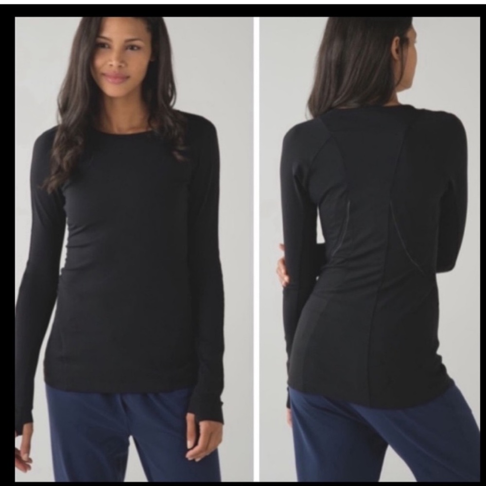 Lululemon &go on the go long sleeve
